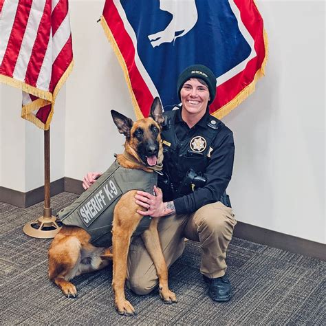 Sweetwater County Sheriffs Office K9 Arry Receives Donated Body Armor