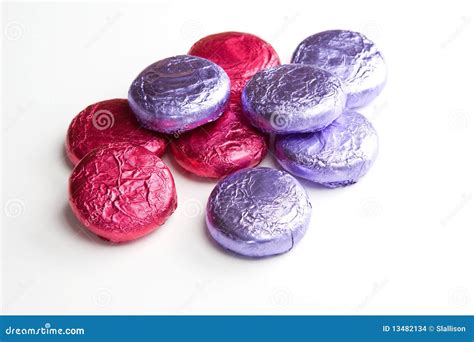 Rose & Violet Creams stock photo. Image of chocolates - 13482134