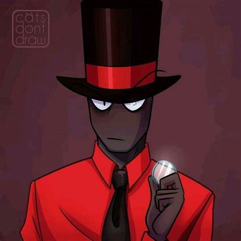 Im Genes Paperhat Sombreros Negros Villainous Cartoon