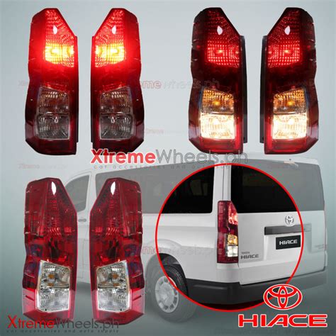 Hiace Commuter Deluxe Gl Super Grandia To Tail Light