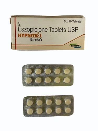 Hypnite Mg Eszopiclone Tablets At Rs Stripe Eszopiclone Tablets