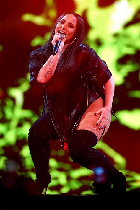 Demi Lovato Performs At Her Tell Me You Love Me Tour At American