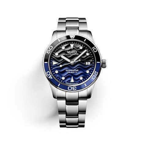 Mido M Ocean Star Stainless Steel Black