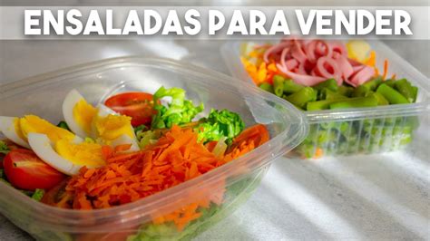 Ensaladas Para Vender Como Limpiar Cocinar Y Organizar Las Verduras