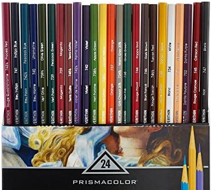 Amazon Prismacolor 2427 Premier Verithin Lápices de colores 24