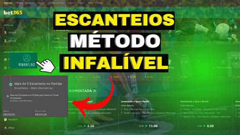 BET365 MÉTODO INFALÍVEL PARA ESCANTEIOS NA BET365 PASSO A PASSO