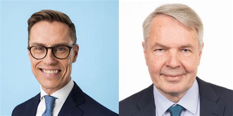 Finnland Alexander Stubb Und Pekka Haavisto In Der Stichwahl