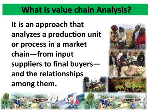 Agricultural Value Chain Analysis Ppt