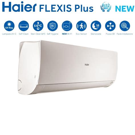 Climatizzatore Condizionatore Haier Dual Split Inverter Serie Flexis