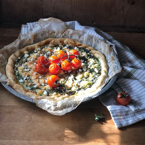 Torta Salata Agli Agretti Ricetta Veloce La Luna Sul Cucchiaio