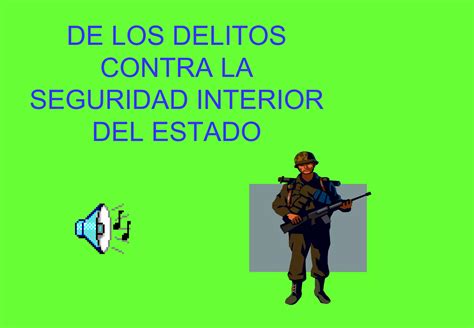 Delitos Seguridad Interior Del Estado1