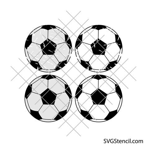 Soccer Ball Svg Game Day Soccer Svg Soccer Shirt Svg Svgstencil