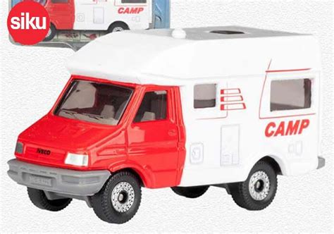 Siku 1022 Iveco Camper Van Diecast Toy White Red Bb01a814