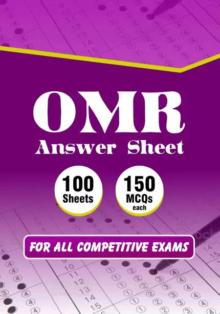 Omr Sheet 150 Mcqs Practise Omr Sheet For All Exams