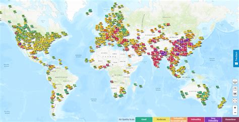 World's Air Pollution: Real-time Air Quality Index Resource | Embedding ...