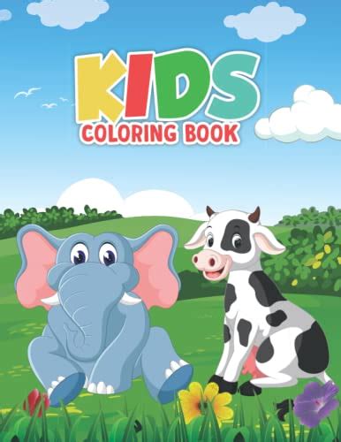 Kids Coloring Book: First Coloring Book for Toddler Preschool and ...