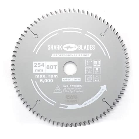 Circular Mitre Saw Blade TCT 254mm X 30mm X 80 Teeth Pro Grade Mitre