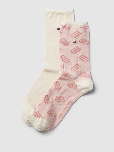 Tommy Hilfiger Socken Mit Label Details Er Pack Rose Online Kaufen