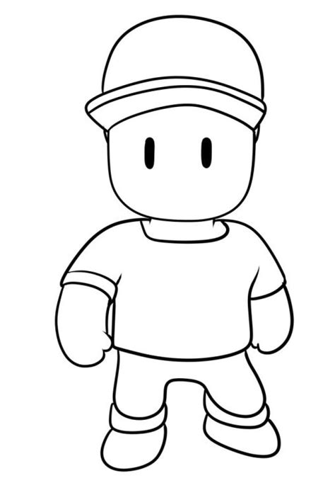 Coloriage Stumble Guys à imprimer gratuitement pour les enfants