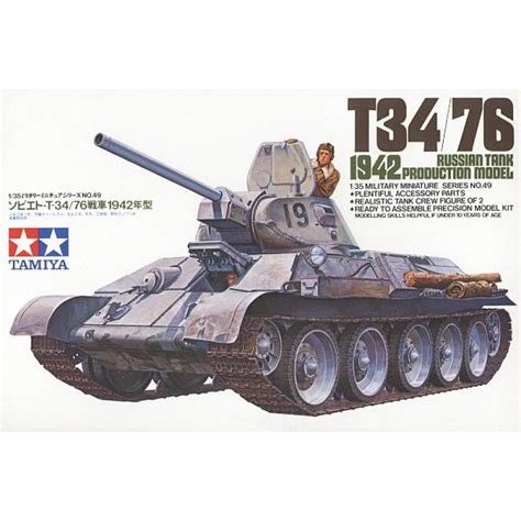 Tamiya 35049 Russian Medium Tank T3476 1942 35049