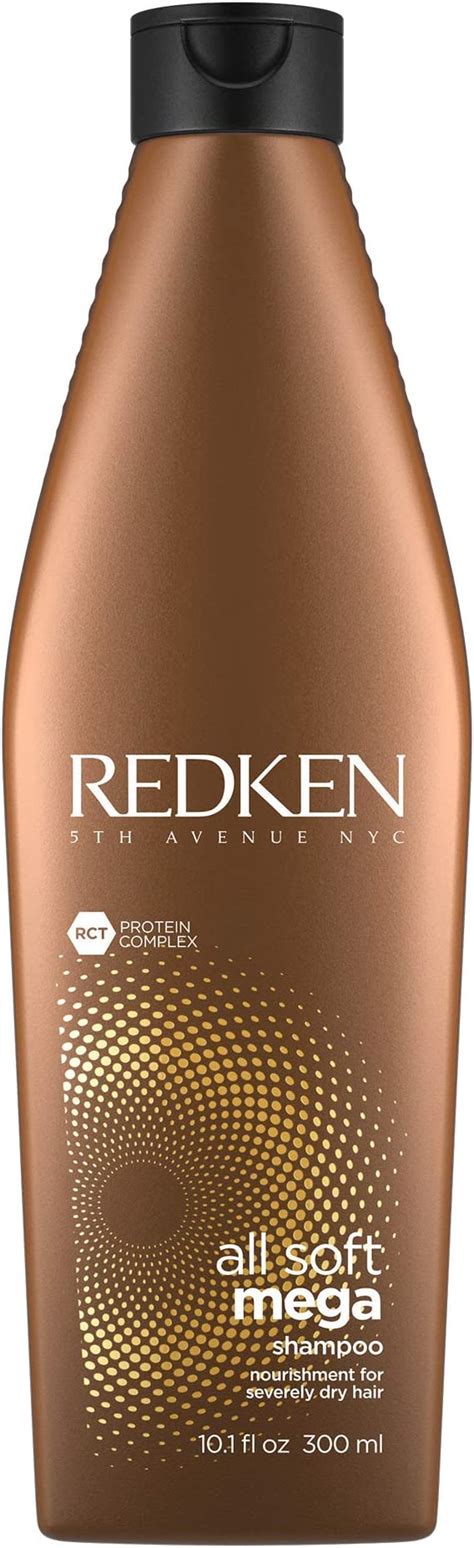 Redken All Soft Mega Shampoo Infused With Aloe Vera For Severely Dry Coarse Hair Hydrates