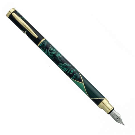 Stylo Plume M Tal Plumink Green Addict Noir Chez Rentreediscount