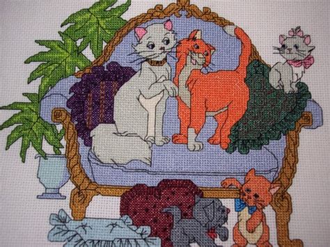 The Aristocats Disney Crafts Cross Stitch Patterns Cross Stitch