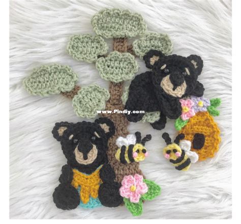 Nellas Cottage Jen Mitchell Honey Bears Knitting And Crochet