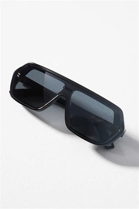 Indescratchables Flow Geometric Sunglasses Anthropologie