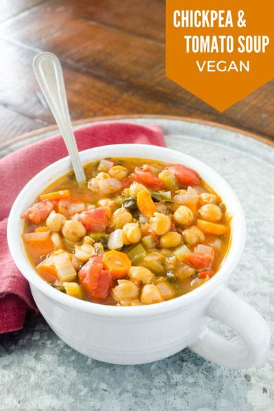 Garbanzo Bean Soup Recipe Vegan