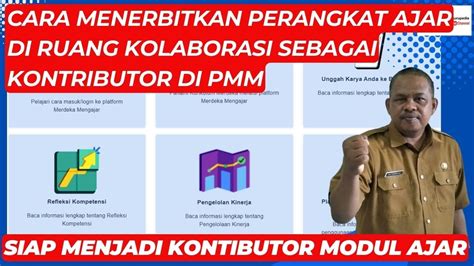 Cara Menerbitkan Perangkat Ajar Di Ruang Kolaborasi Sebagai Kontributor