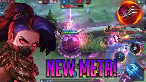 NEW META INSANE LIFESTEAL BUILD TOP GLOBAL HANABI MLBB YouTube