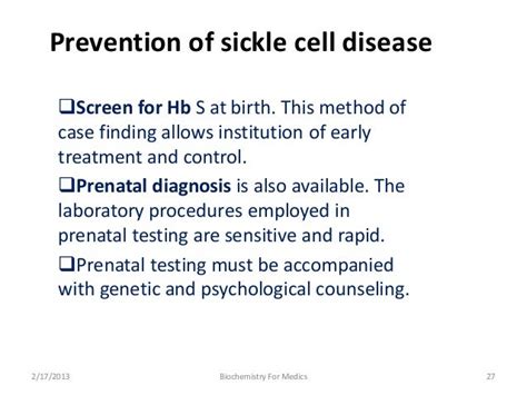 Sickle cell anemia- An Overview