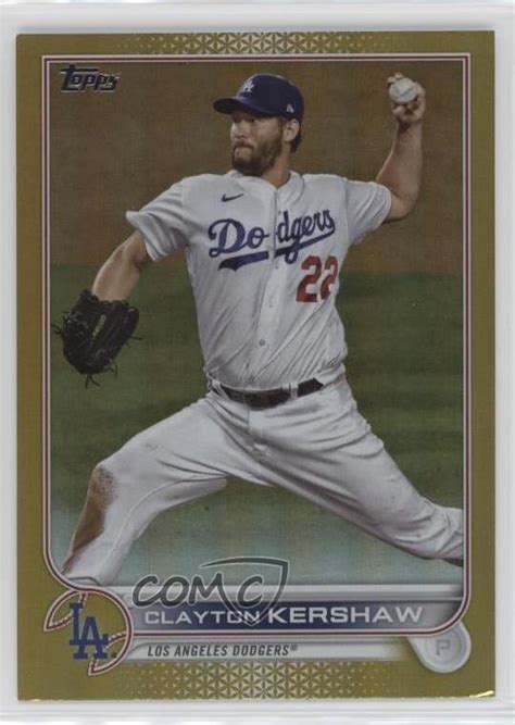 Topps Series Gold Foil Clayton Kershaw Ebay