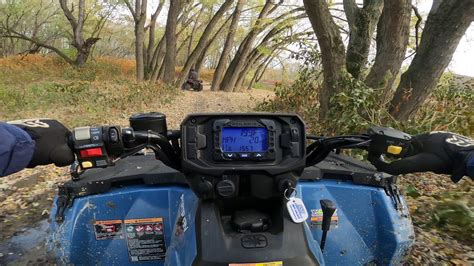 Riding Quads At Endwell Trails Ny Polaris Sportsman 850 Ultimate Trail