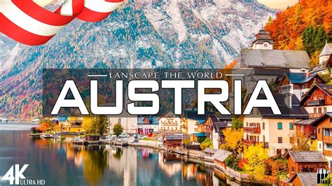 AUSTRIA 4K Autumn Aerial Film Calming Piano Music Autumn Landscape