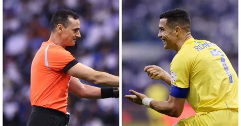 Cristiano Ronaldo No Se Aguantó A Wilmar Roldán Polémico Gesto Contra El árbitro Colombiano