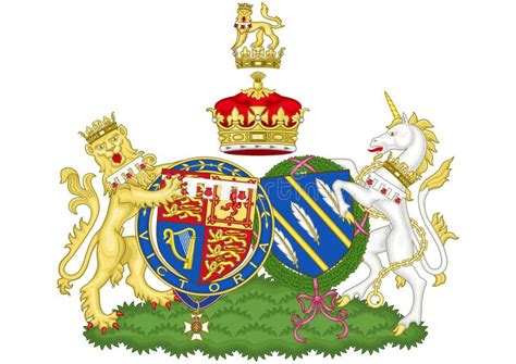 Combined Coat of Arms of Harry and Meghan the Duke and Duchess of ...