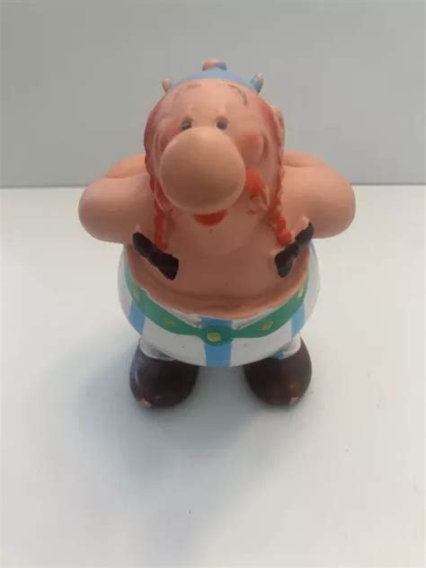 FIGURINE POUET DELACOSTE Série Astérix Obelix 1967 2 EUR 25 00