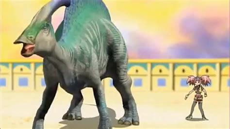 Dinosaur King Battle Against Isisaurus Youtube