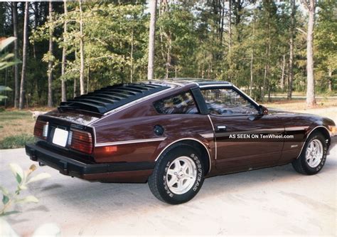 1983 Datsun 280z T Tops Burgandy Red 2door