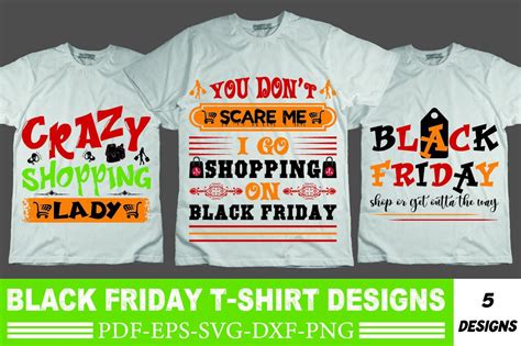 Black Friday T Shirt Designs Graphic By Thecraftable · Creative Fabrica