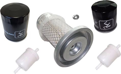 New Filter Kit Airfueloilhst Compatible With Kubota