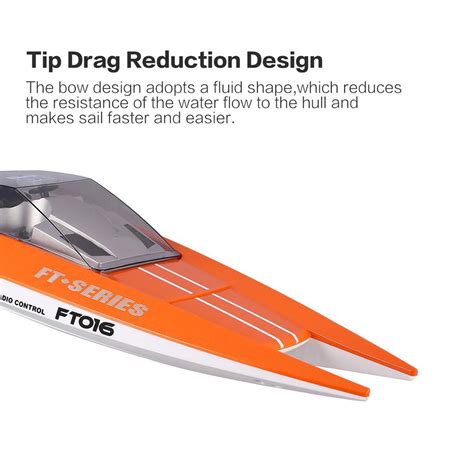 Buy Feilun Ft G Km H High Speed Racing Flipped Rc Boat Electric