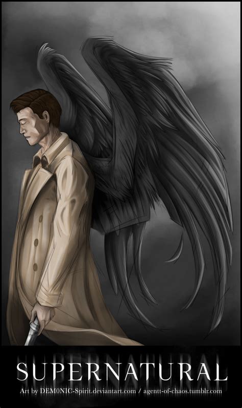 Artstation Castiel 2019 Supernatural Fanart