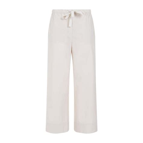 Buy Max Mara Argento Popeline Pants Nude Neutrals At Off