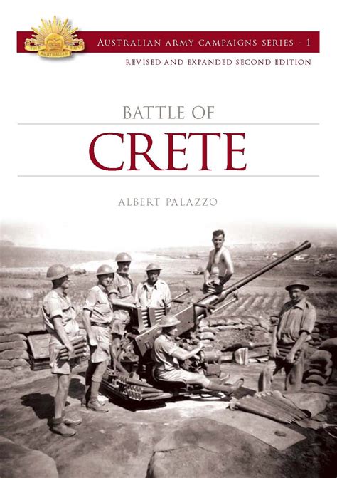 Amazon The Battle Of Crete Australian Army Campaign Series Book