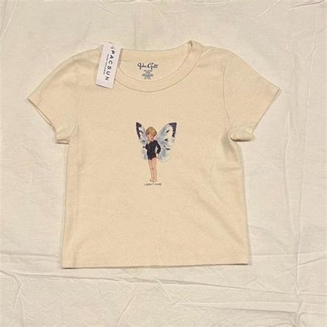 BNWT Brandy Melville John Galt I Don T Care Ashlyn Fairy Tee Brandy