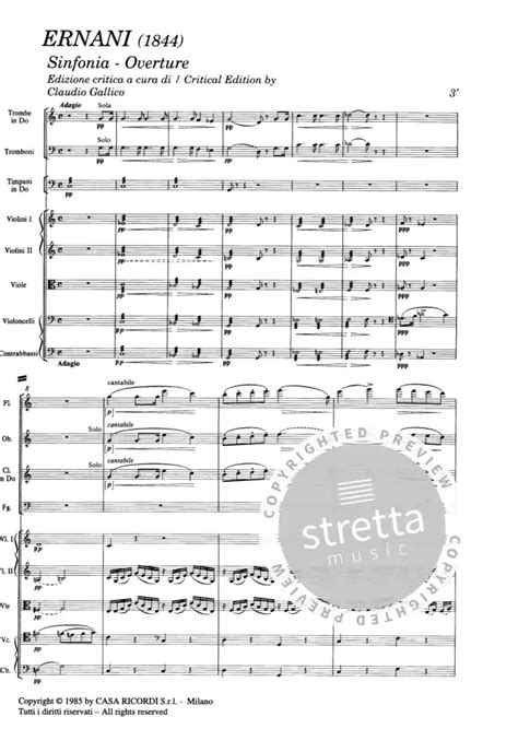 Favorite Overtures Von Giuseppe Verdi Im Stretta Noten Shop Kaufen