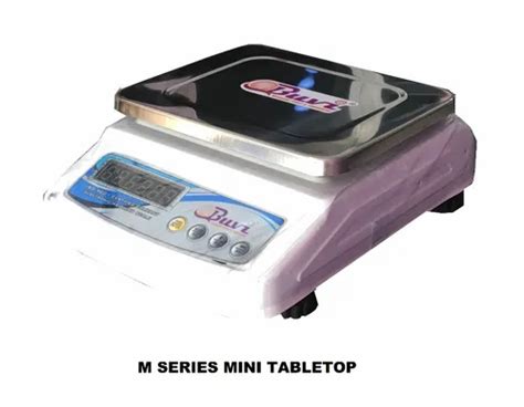 Stainless Steel Buvi Mini Table Top Scale Capacity Kg Model